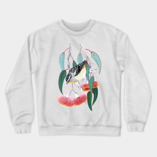 Pardalote and Silver Princess Gum Crewneck Sweatshirt